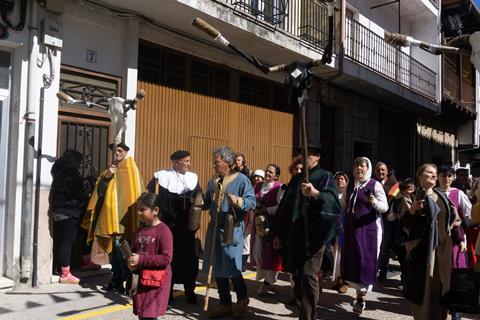 The festivities showcase the Jerte Valley and local way of life